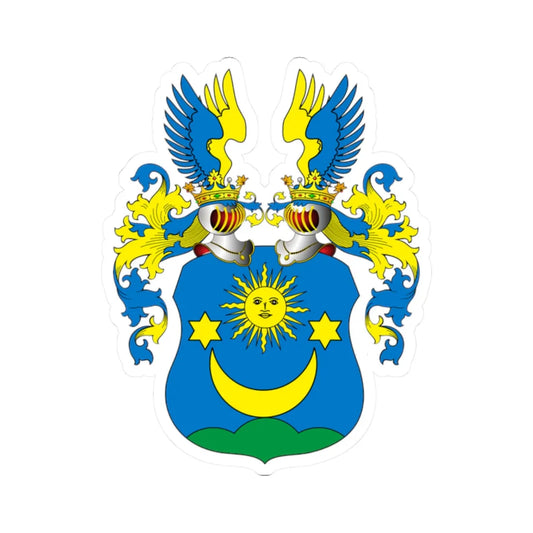 POL COA Bolesławski (Poland) (Coat of Arms) STICKER Vinyl Kiss-Cut Decal 2 Inch White - The Sticker Space