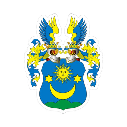 POL COA Bolesławski (Poland) (Coat of Arms) STICKER Vinyl Kiss-Cut Decal 3 Inch White - The Sticker Space