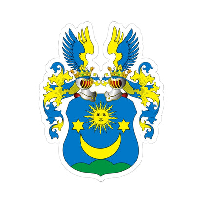 POL COA Bolesławski (Poland) (Coat of Arms) STICKER Vinyl Kiss-Cut Decal 4 Inch White - The Sticker Space