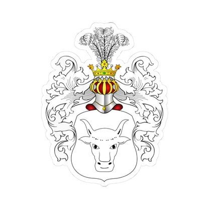 POL COA Bolszewski (Poland) (Coat of Arms) STICKER Vinyl Kiss-Cut Decal 3 Inch White - The Sticker Space