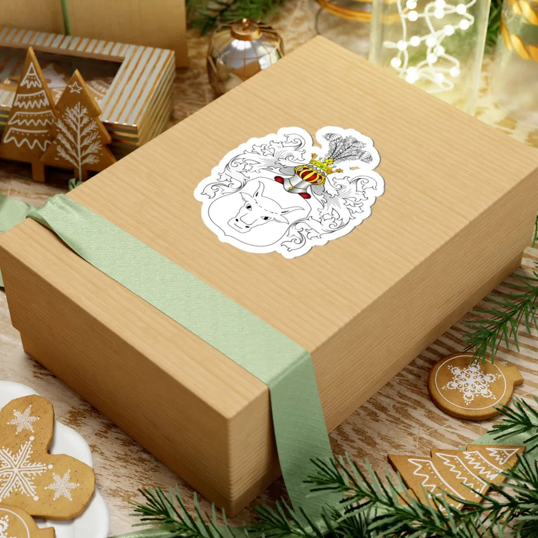 POL COA Bolszewski (Poland) (Coat of Arms) STICKER Vinyl Kiss-Cut Decal - The Sticker Space