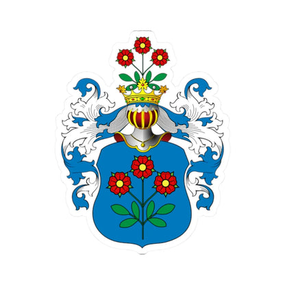 POL COA Bołoz (Poland) (Coat of Arms) STICKER Vinyl Kiss-Cut Decal 2 Inch White - The Sticker Space