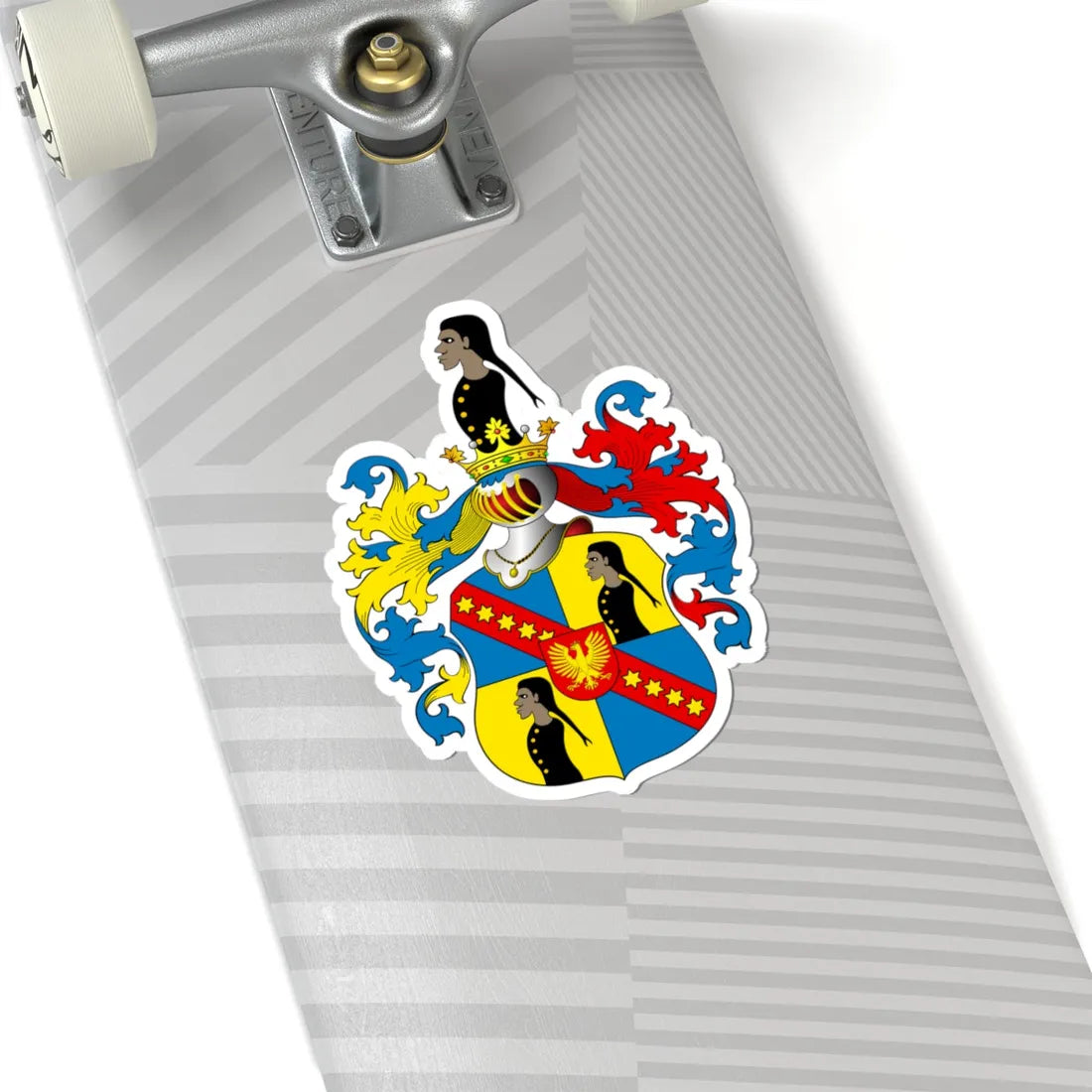 POL COA Boratini (Poland) (Coat of Arms) STICKER Vinyl Kiss-Cut Decal - The Sticker Space