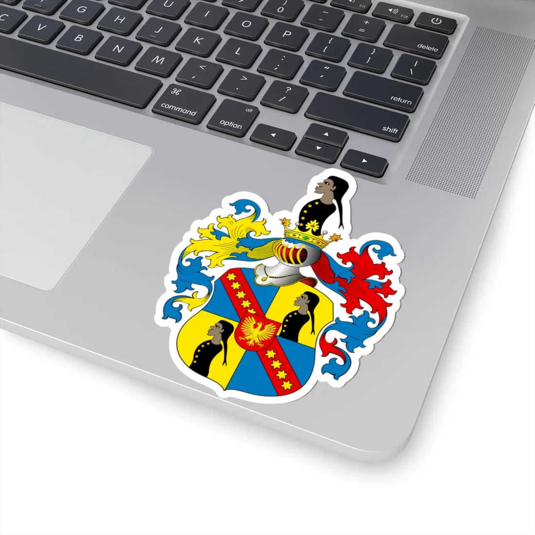 POL COA Boratini (Poland) (Coat of Arms) STICKER Vinyl Kiss-Cut Decal - The Sticker Space