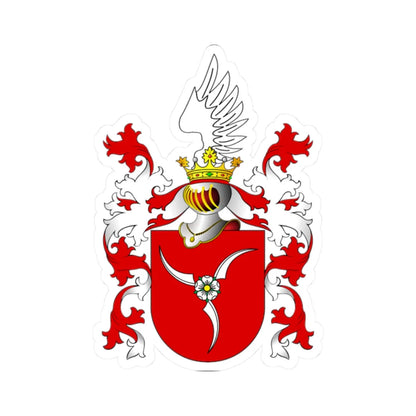 POL COA Borek III (Poland) (Coat of Arms) STICKER Vinyl Kiss-Cut Decal 2 Inch White - The Sticker Space