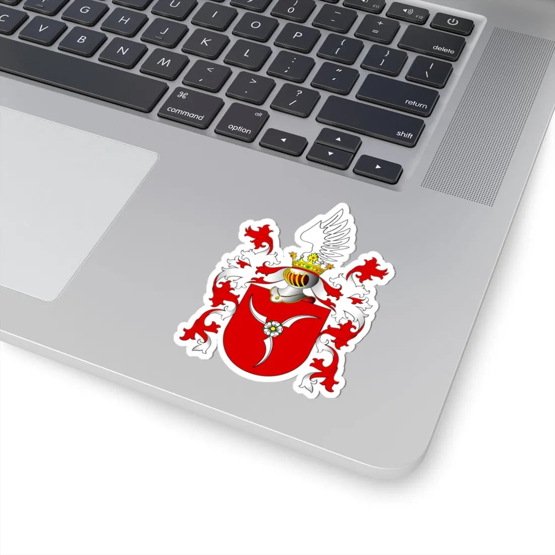 POL COA Borek III (Poland) (Coat of Arms) STICKER Vinyl Kiss-Cut Decal - The Sticker Space