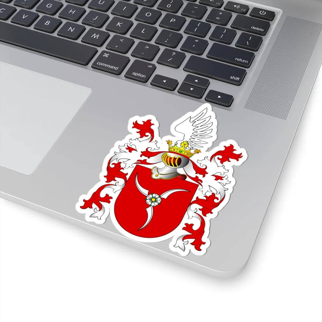 POL COA Borek III (Poland) (Coat of Arms) STICKER Vinyl Kiss-Cut Decal - The Sticker Space