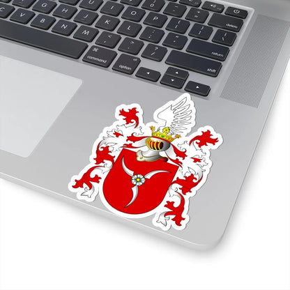 POL COA Borek III (Poland) (Coat of Arms) STICKER Vinyl Kiss-Cut Decal - The Sticker Space