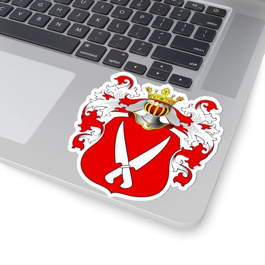 POL COA Borissowe (Poland) (Coat of Arms) STICKER Vinyl Kiss-Cut Decal - The Sticker Space