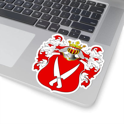 POL COA Borissowe (Poland) (Coat of Arms) STICKER Vinyl Kiss-Cut Decal - The Sticker Space
