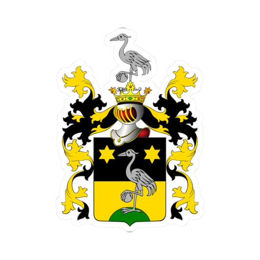 POL COA Borkowski 1870 (Poland) (Coat of Arms) STICKER Vinyl Kiss-Cut Decal 2 Inch White - The Sticker Space