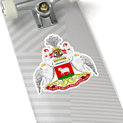 POL COA Borkowski hrabia (Poland) (Coat of Arms) STICKER Vinyl Kiss-Cut Decal - The Sticker Space
