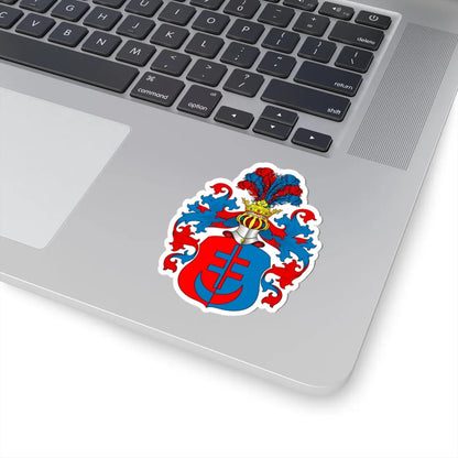 POL COA Borkowski (Poland) (Coat of Arms) STICKER Vinyl Kiss-Cut Decal - The Sticker Space