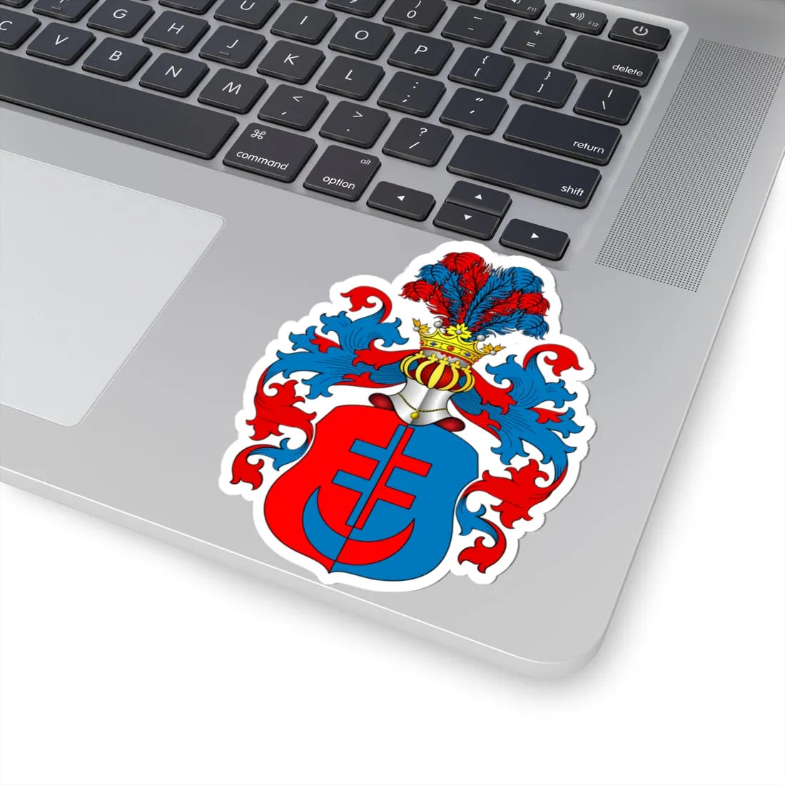 POL COA Borkowski (Poland) (Coat of Arms) STICKER Vinyl Kiss-Cut Decal - The Sticker Space