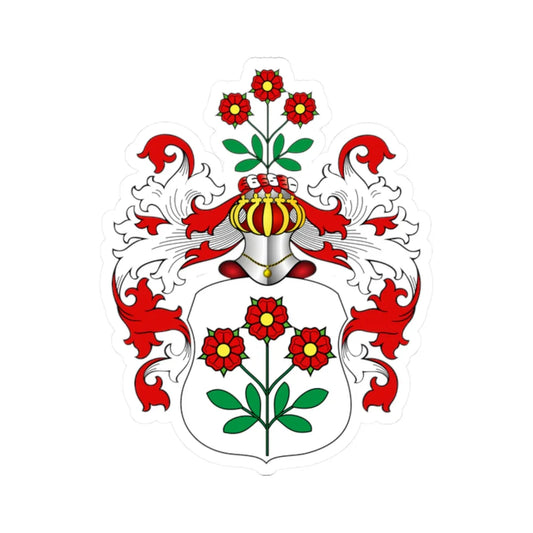 POL COA Borna Ia (Poland) (Coat of Arms) STICKER Vinyl Kiss-Cut Decal 2 Inch White - The Sticker Space