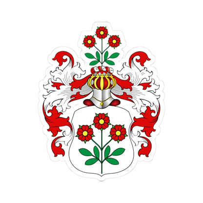 POL COA Borna Ia (Poland) (Coat of Arms) STICKER Vinyl Kiss-Cut Decal 3 Inch White - The Sticker Space