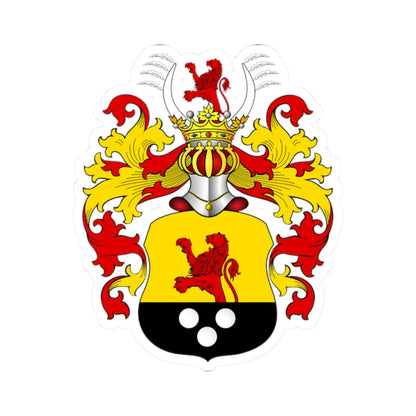 POL COA Borna III (Poland) (Coat of Arms) STICKER Vinyl Kiss-Cut Decal 2 Inch White - The Sticker Space