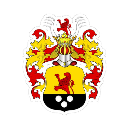 POL COA Borna III (Poland) (Coat of Arms) STICKER Vinyl Kiss-Cut Decal 4 Inch White - The Sticker Space