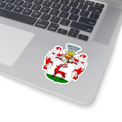 POL COA Borna IV (Poland) (Coat of Arms) STICKER Vinyl Kiss-Cut Decal - The Sticker Space