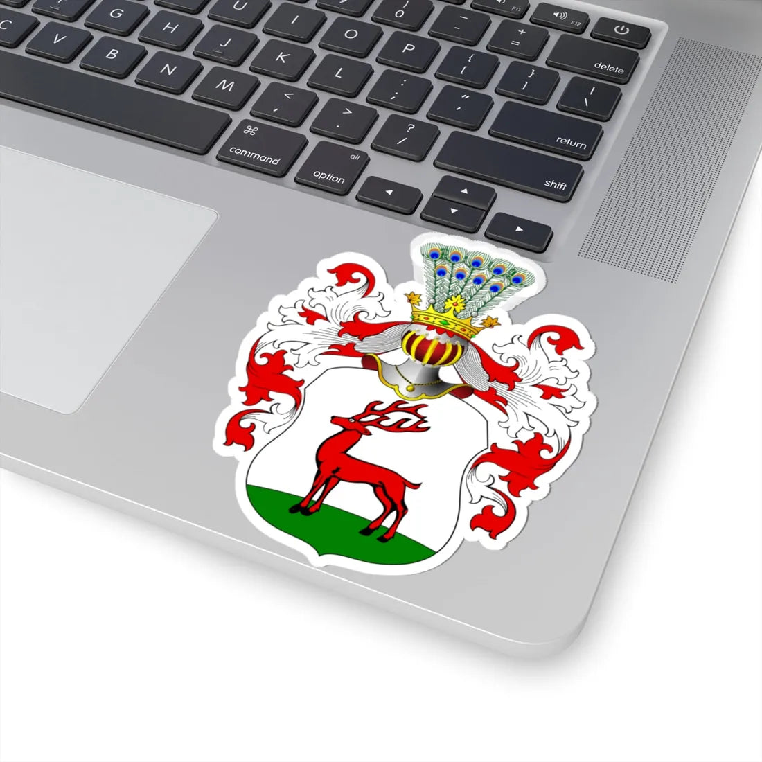 POL COA Borna IV (Poland) (Coat of Arms) STICKER Vinyl Kiss-Cut Decal - The Sticker Space
