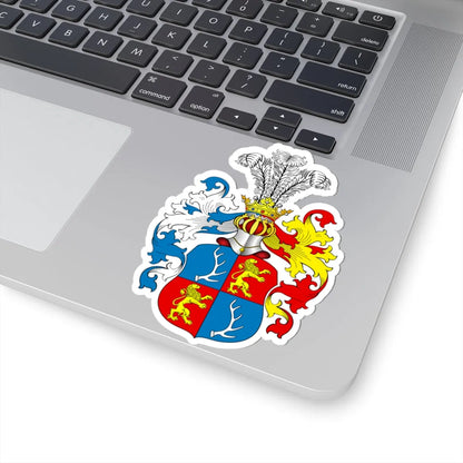 POL COA Borowski IV (Poland) (Coat of Arms) STICKER Vinyl Kiss-Cut Decal - The Sticker Space