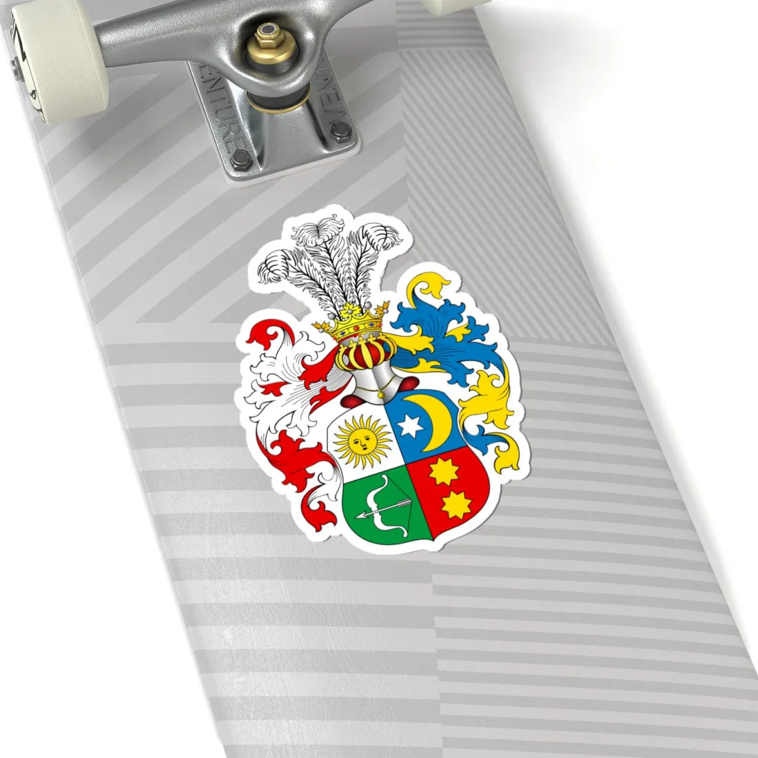 POL COA Borozdna (Poland) (Coat of Arms) STICKER Vinyl Kiss-Cut Decal - The Sticker Space