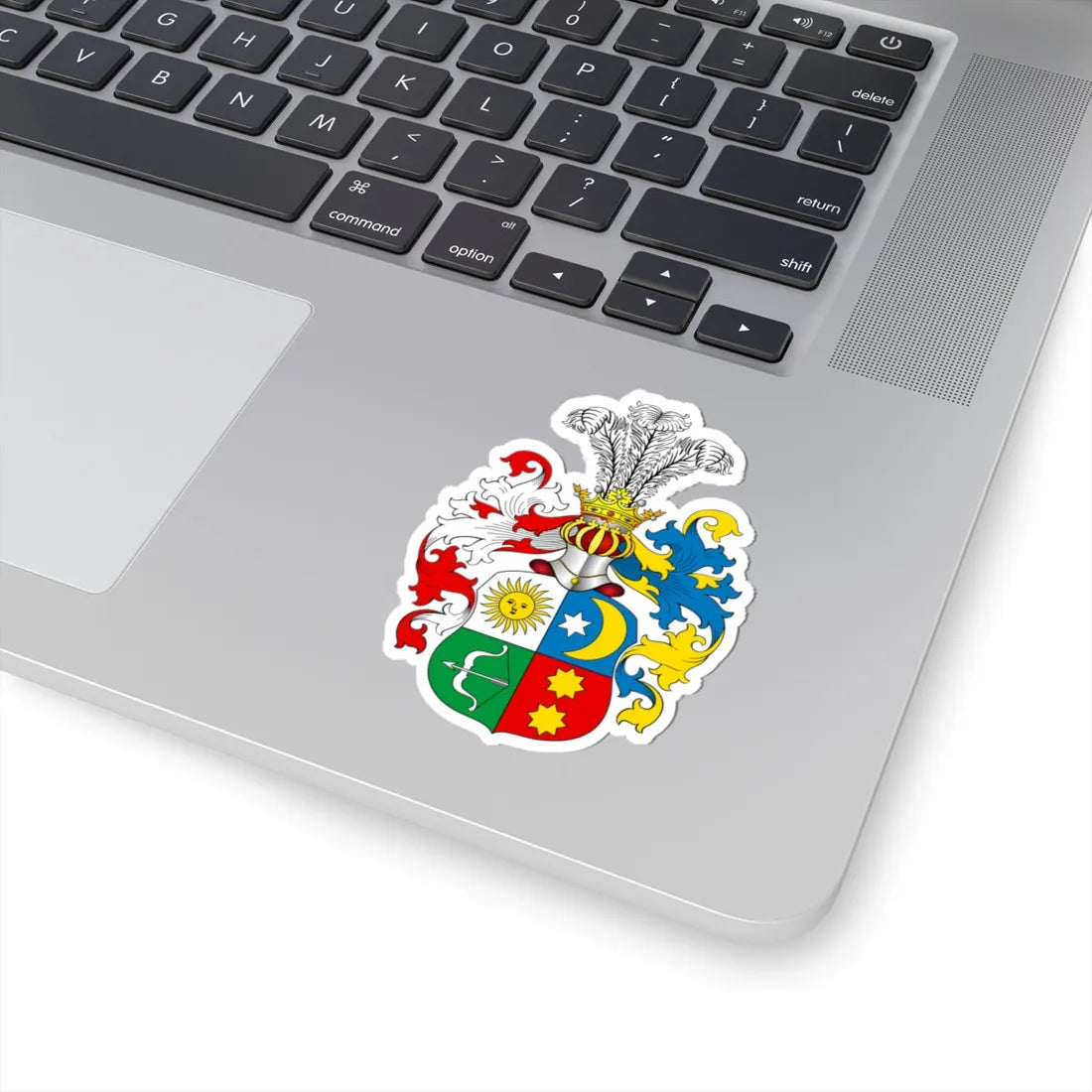 POL COA Borozdna (Poland) (Coat of Arms) STICKER Vinyl Kiss-Cut Decal - The Sticker Space