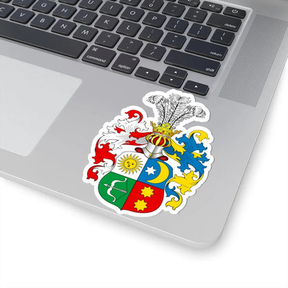 POL COA Borozdna (Poland) (Coat of Arms) STICKER Vinyl Kiss-Cut Decal - The Sticker Space