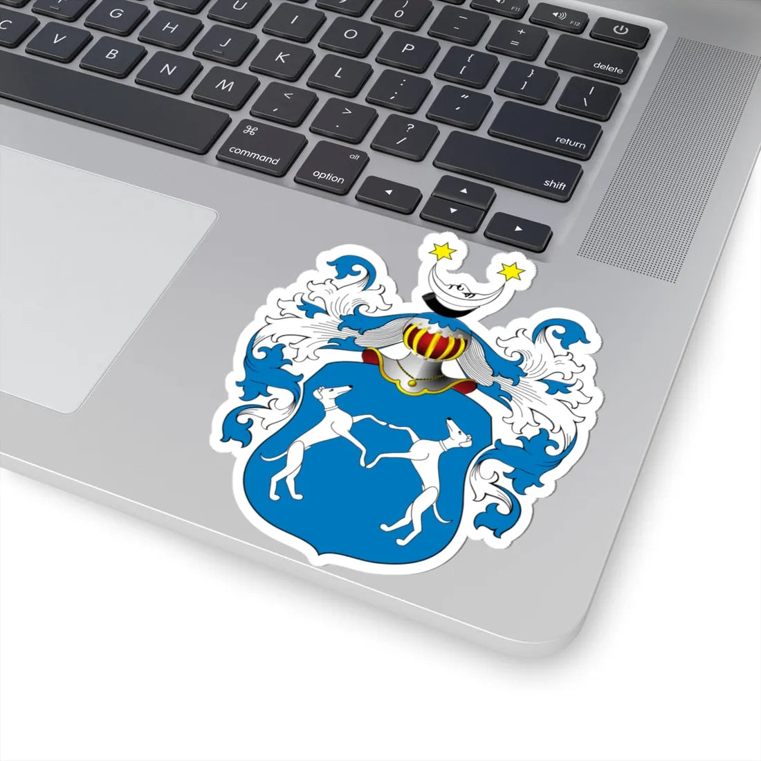 POL COA Borski II a (Poland) (Coat of Arms) STICKER Vinyl Kiss-Cut Decal - The Sticker Space