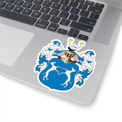 POL COA Borski II a (Poland) (Coat of Arms) STICKER Vinyl Kiss-Cut Decal - The Sticker Space