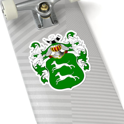 POL COA Borski II (Poland) (Coat of Arms) STICKER Vinyl Kiss-Cut Decal - The Sticker Space