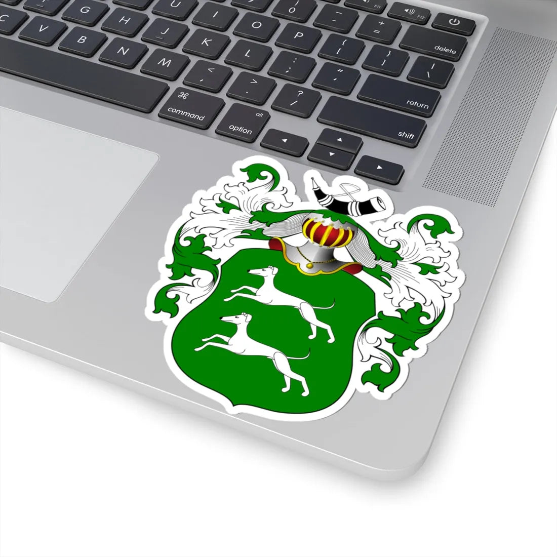 POL COA Borski II (Poland) (Coat of Arms) STICKER Vinyl Kiss-Cut Decal - The Sticker Space