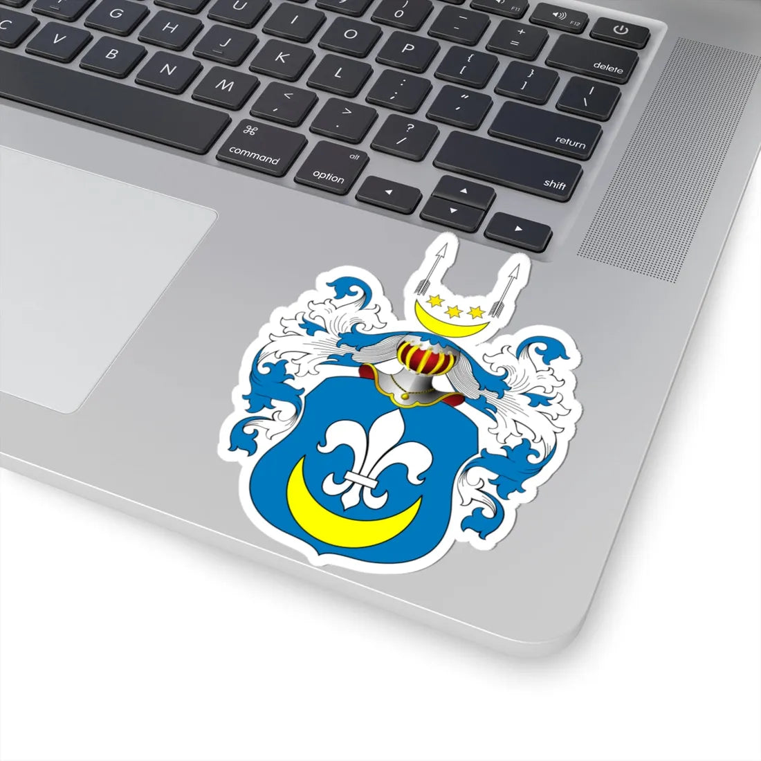 POL COA Borski III a (Poland) (Coat of Arms) STICKER Vinyl Kiss-Cut Decal - The Sticker Space