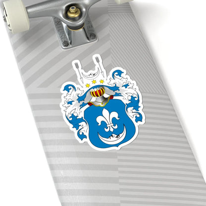 POL COA Borski III b (Poland) (Coat of Arms) STICKER Vinyl Kiss-Cut Decal - The Sticker Space