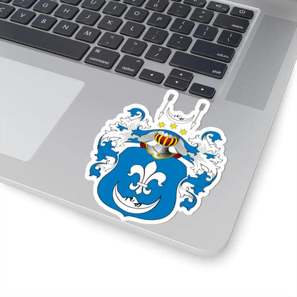 POL COA Borski III b (Poland) (Coat of Arms) STICKER Vinyl Kiss-Cut Decal - The Sticker Space