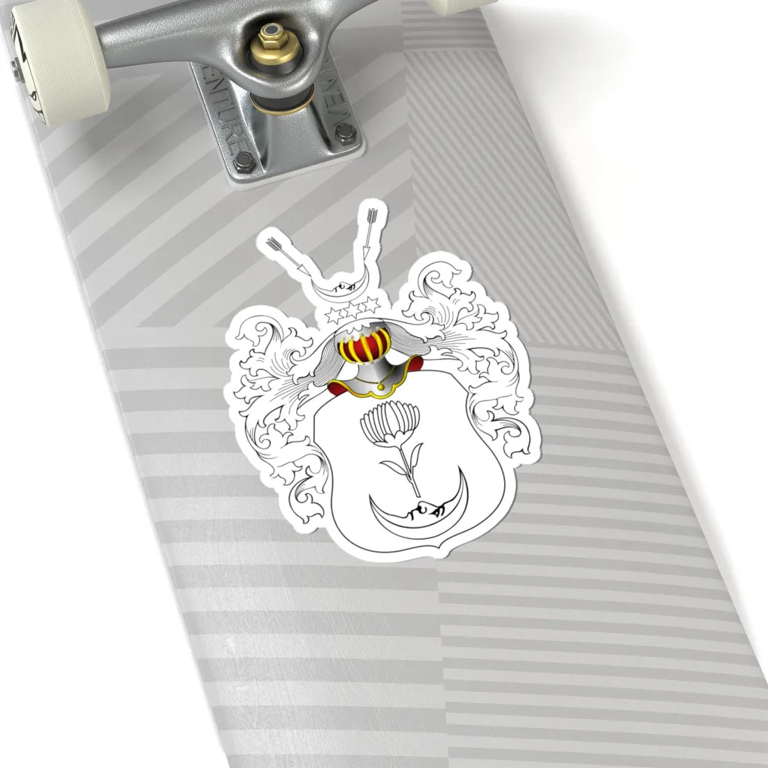 POL COA Borski III c (Poland) (Coat of Arms) STICKER Vinyl Kiss-Cut Decal - The Sticker Space