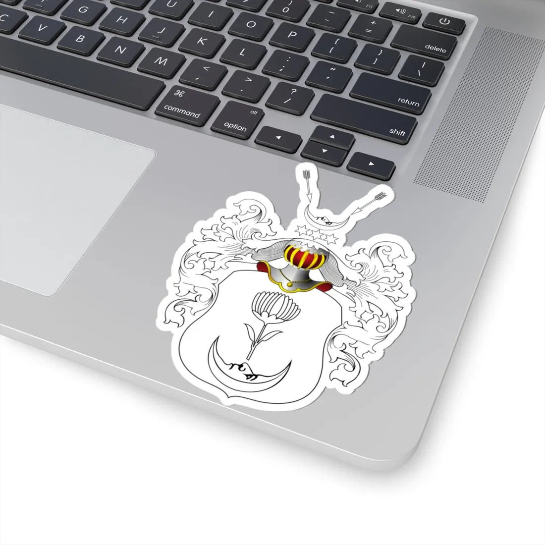 POL COA Borski III c (Poland) (Coat of Arms) STICKER Vinyl Kiss-Cut Decal - The Sticker Space