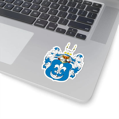 POL COA Borski III (Poland) (Coat of Arms) STICKER Vinyl Kiss-Cut Decal - The Sticker Space