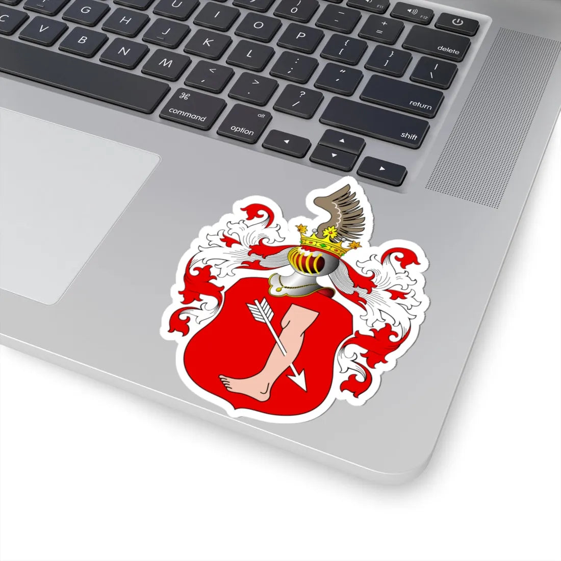 POL COA Borski (Poland) (Coat of Arms) STICKER Vinyl Kiss-Cut Decal - The Sticker Space