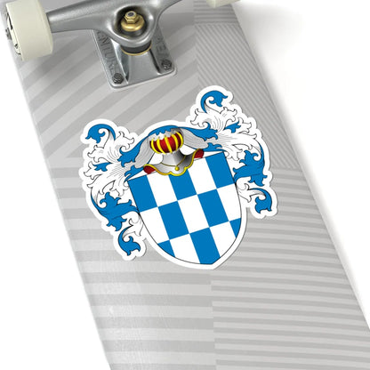 POL COA Borsnicz (Poland) (Coat of Arms) STICKER Vinyl Kiss-Cut Decal - The Sticker Space