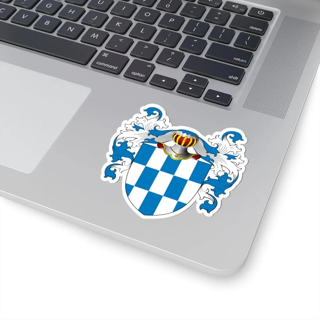 POL COA Borsnicz (Poland) (Coat of Arms) STICKER Vinyl Kiss-Cut Decal - The Sticker Space