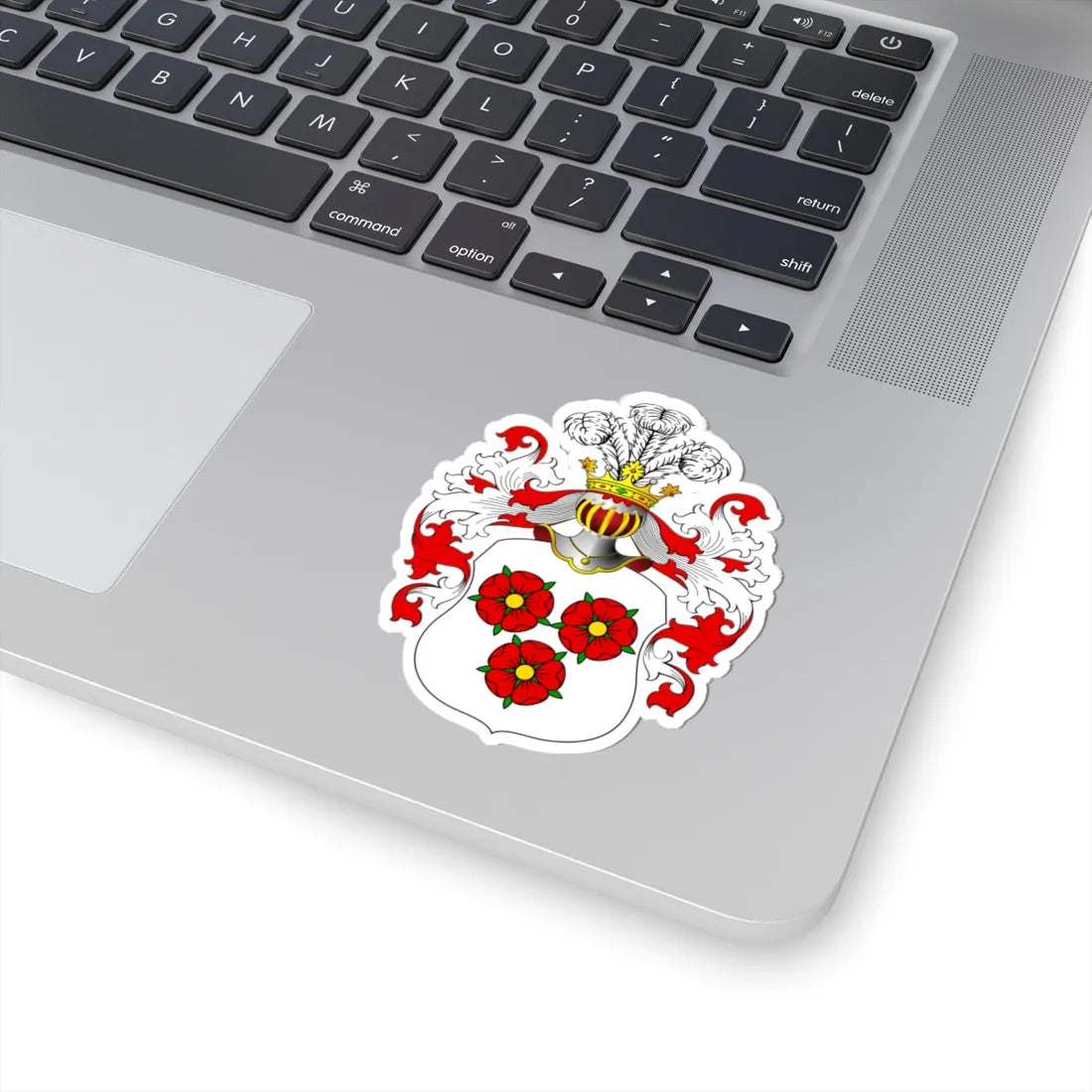 POL COA Borstel (Poland) (Coat of Arms) STICKER Vinyl Kiss-Cut Decal - The Sticker Space