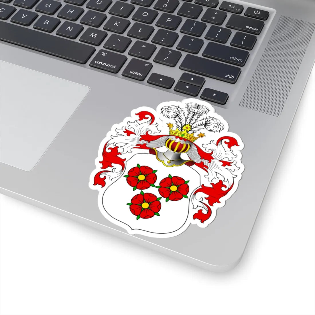 POL COA Borstel (Poland) (Coat of Arms) STICKER Vinyl Kiss-Cut Decal - The Sticker Space