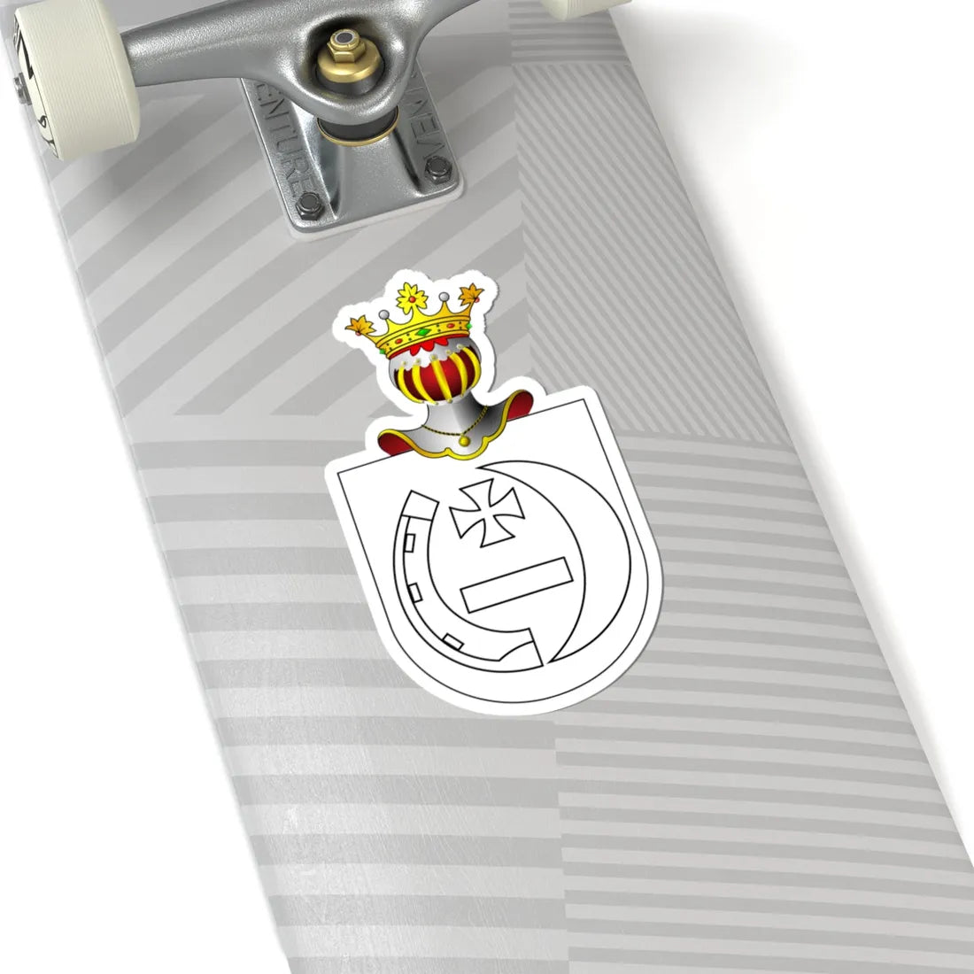 POL COA Bortkowicz (Poland) (Coat of Arms) STICKER Vinyl Kiss-Cut Decal - The Sticker Space