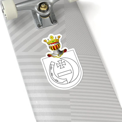 POL COA Bortkowicz (Poland) (Coat of Arms) STICKER Vinyl Kiss-Cut Decal - The Sticker Space