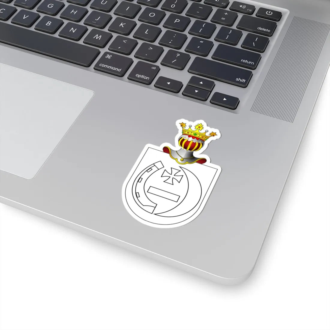 POL COA Bortkowicz (Poland) (Coat of Arms) STICKER Vinyl Kiss-Cut Decal - The Sticker Space