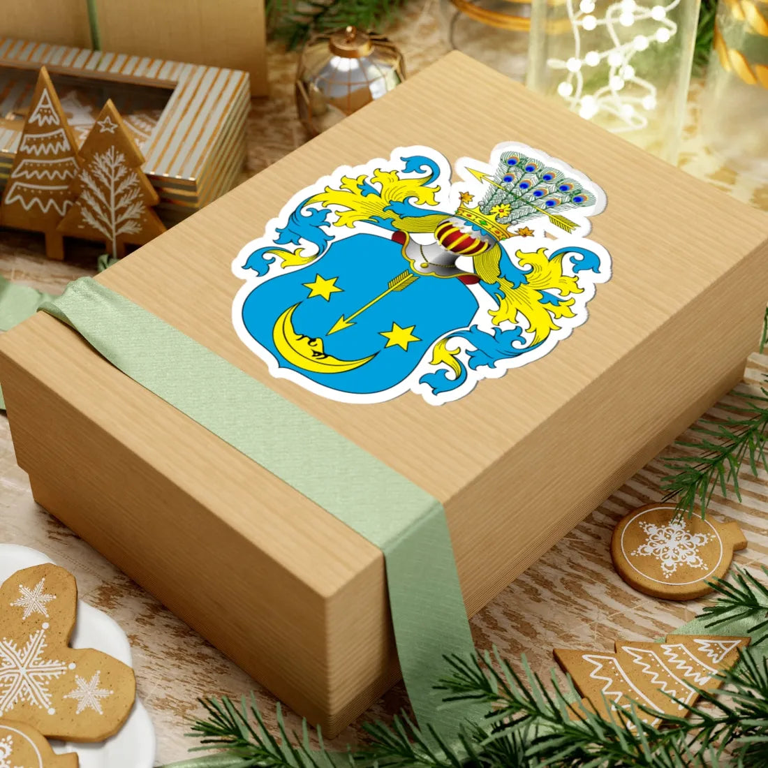 POL COA Borzyszkowski I b (Poland) (Coat of Arms) STICKER Vinyl Kiss-Cut Decal - The Sticker Space