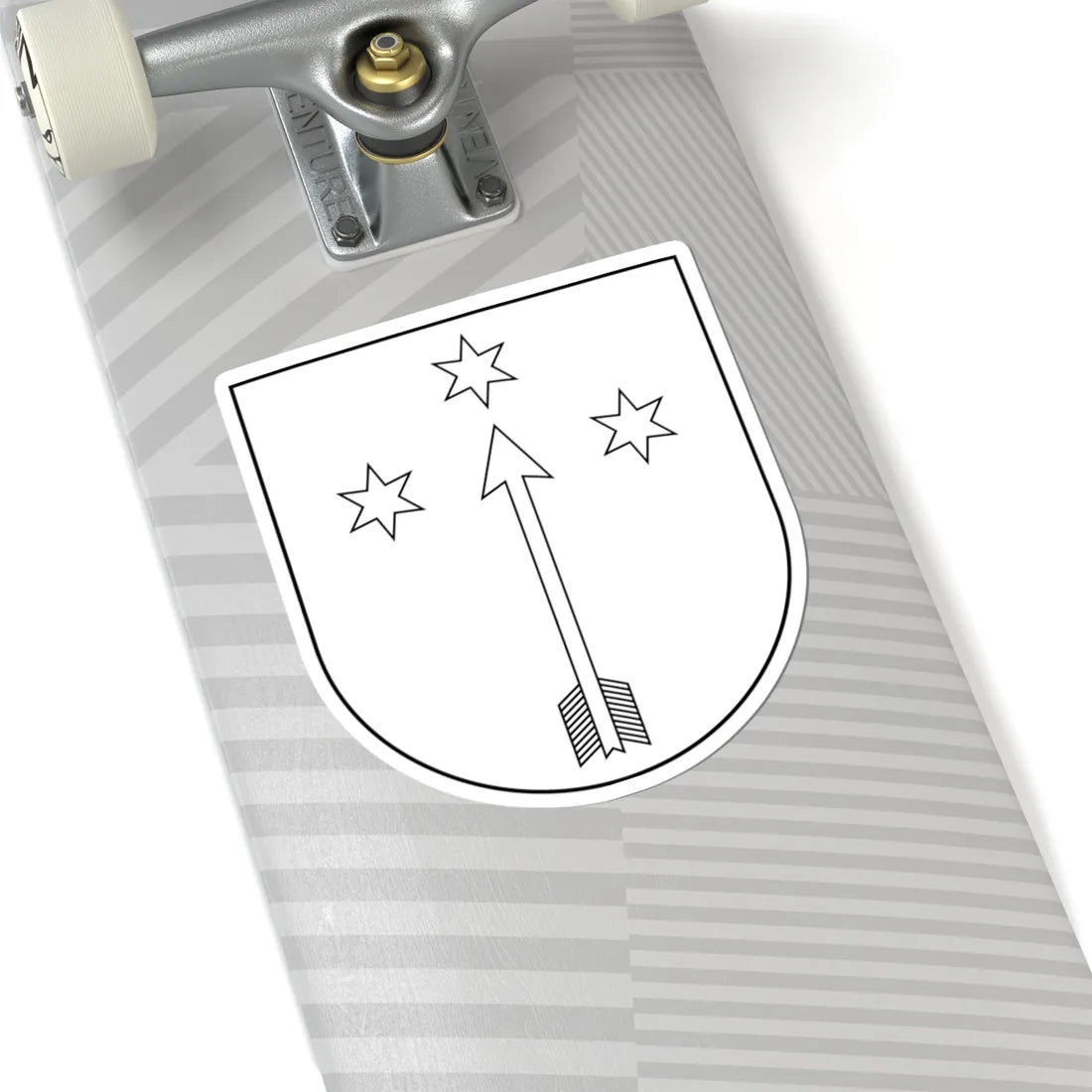 POL COA Borzyszkowski IV (Poland) (Coat of Arms) STICKER Vinyl Kiss-Cut Decal - The Sticker Space