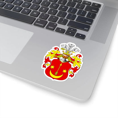 POL COA Borzyszkowski (Poland) (Coat of Arms) STICKER Vinyl Kiss-Cut Decal - The Sticker Space