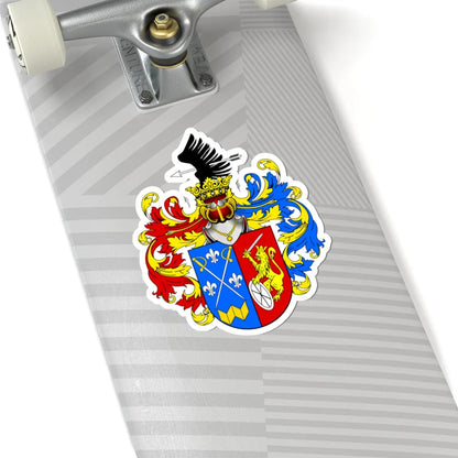 POL COA Bożydar (Poland) (Coat of Arms) STICKER Vinyl Kiss-Cut Decal - The Sticker Space